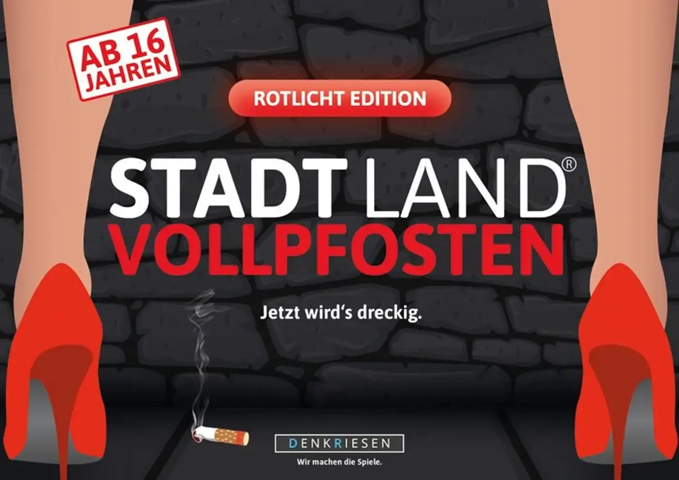 STADT LAND VOLLPFOSTEN – ROTLICHT EDITION (DinA4-Format)