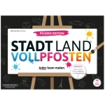 Stadt Land Vollpfosten - Picasso Edition - Spielblock A3