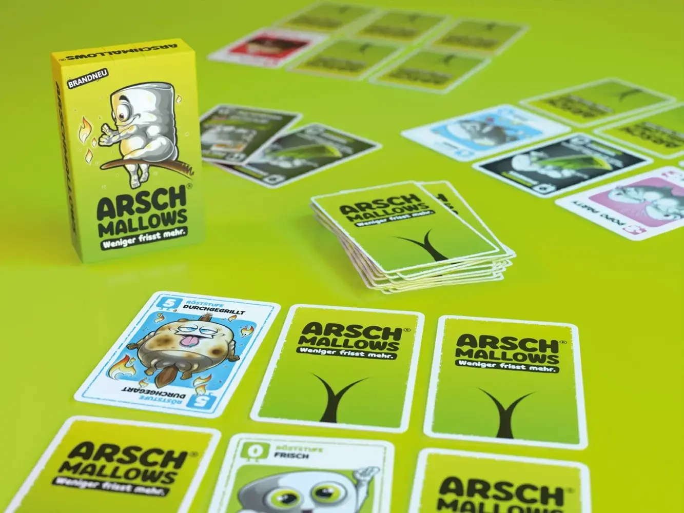 ARSCHMALLOWS - weniger frisst mehr