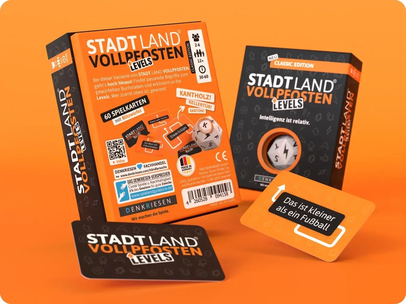 STADT LAND VOLLPFOSTEN – Levels - CLASSIC EDITION - "Intelligenz ist relativ."