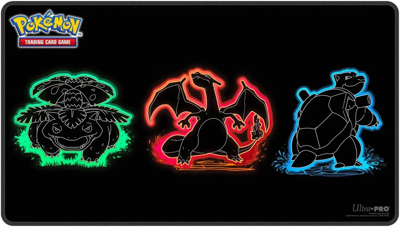 UP - Neon Kanto Foil Playmat for Pokémon