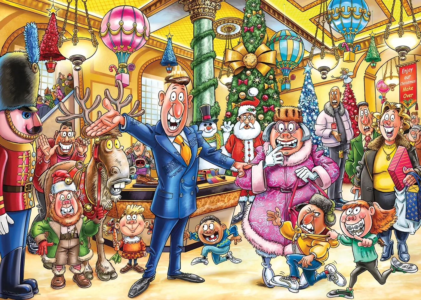 Wasgij Christmas 21 (2x 1000 Teile)