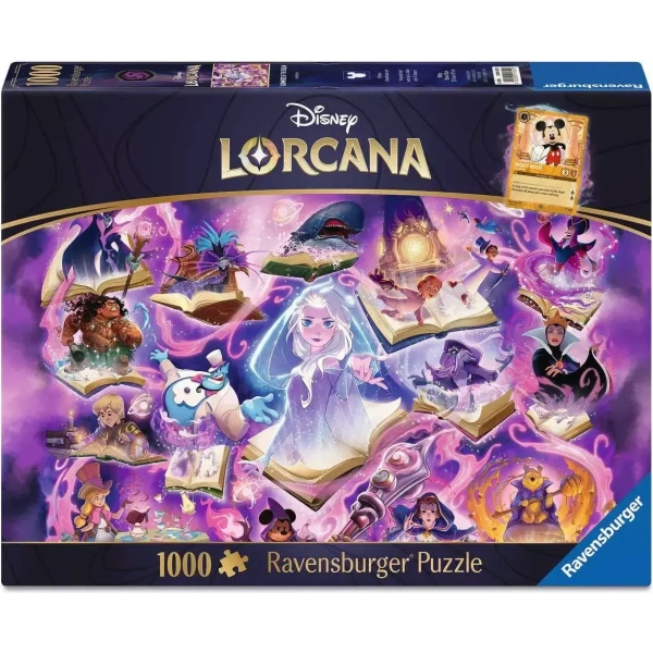 Disney Lorcana Puzzle Glimmers of the Realm: Amethyst