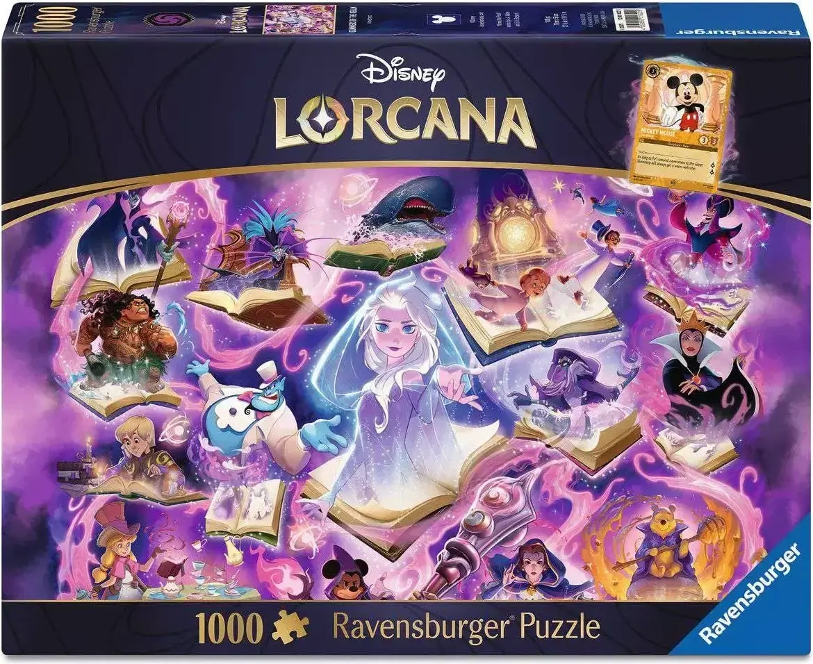 Disney Lorcana Puzzle Glimmers of the Realm: Amethyst