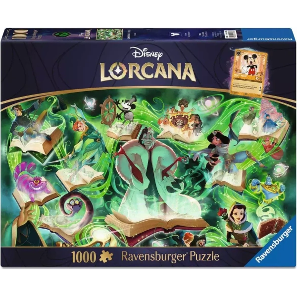 Disney Lorcana Puzzle Glimmers of the Realm: Emerald