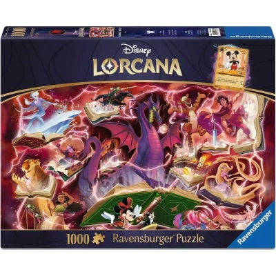 Disney Lorcana Puzzle Glimmers of the Realm: Ruby