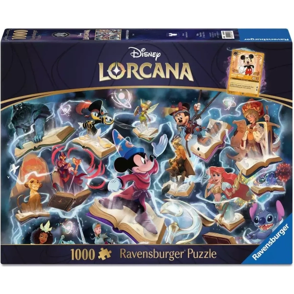 Disney Lorcana Puzzle Glimmers of the Realm: Steel (1000 Teile)