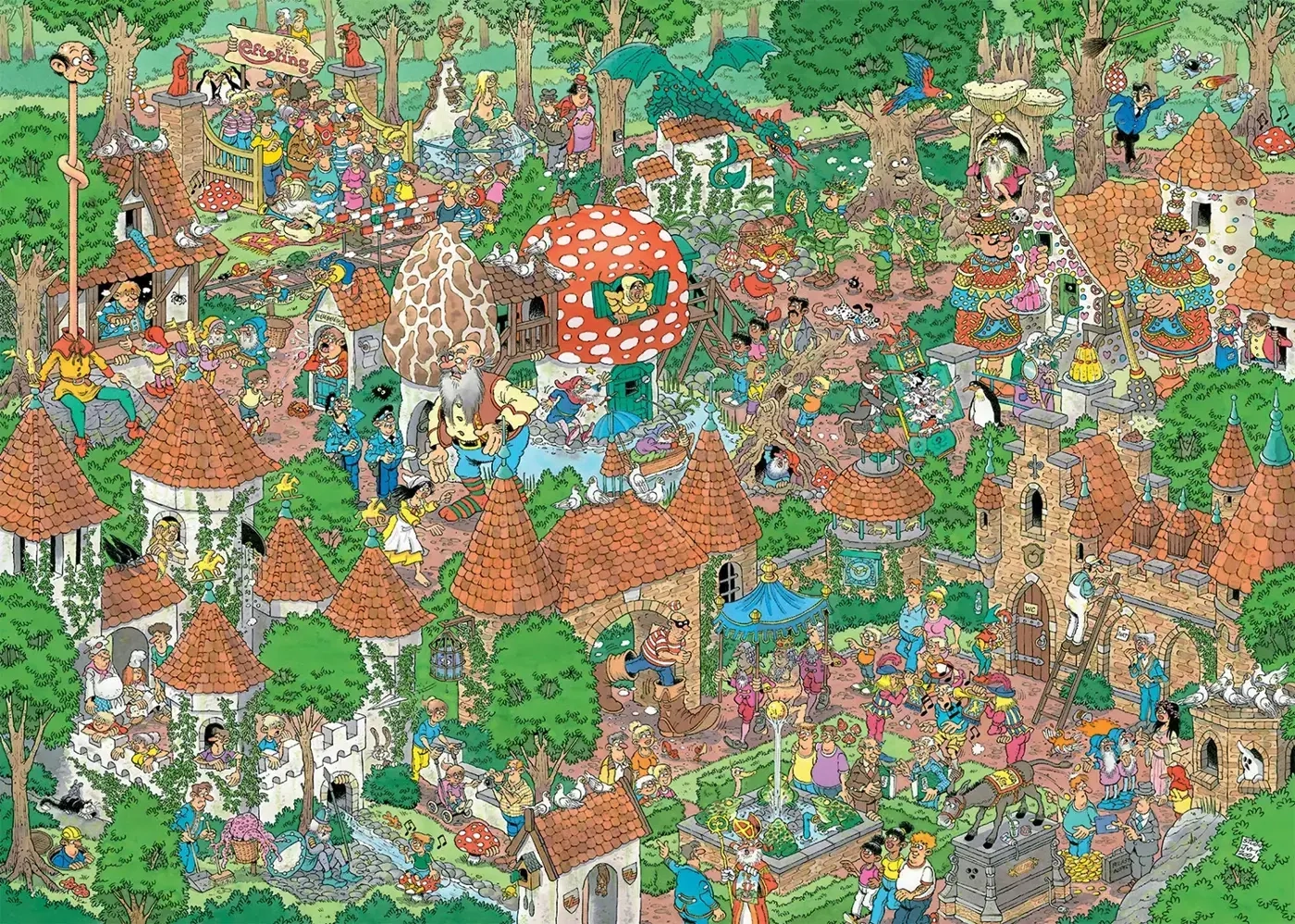 Märchenwald - Jan van Haasteren