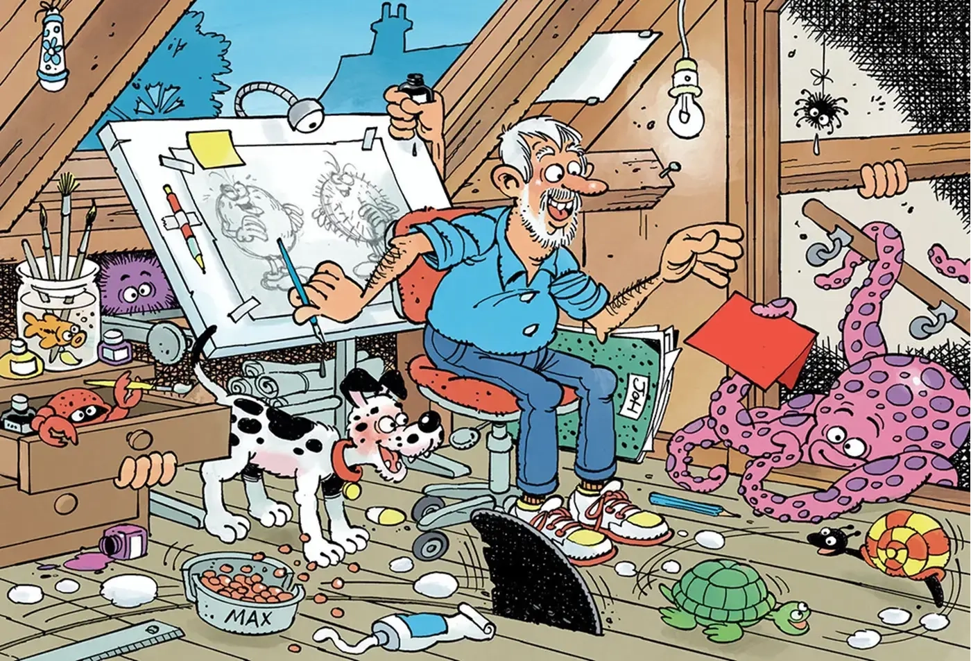 Jan van Haasteren Christmas Adventskalender Puzzle 2025