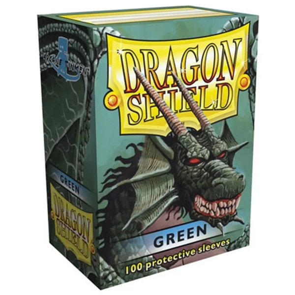 Dragon Shield Standard Sleeves - Green (100 Sleeves)