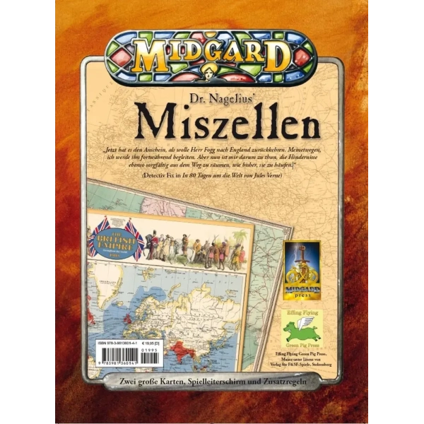 MIDGARD Abenteuer 1880: Miszellen
