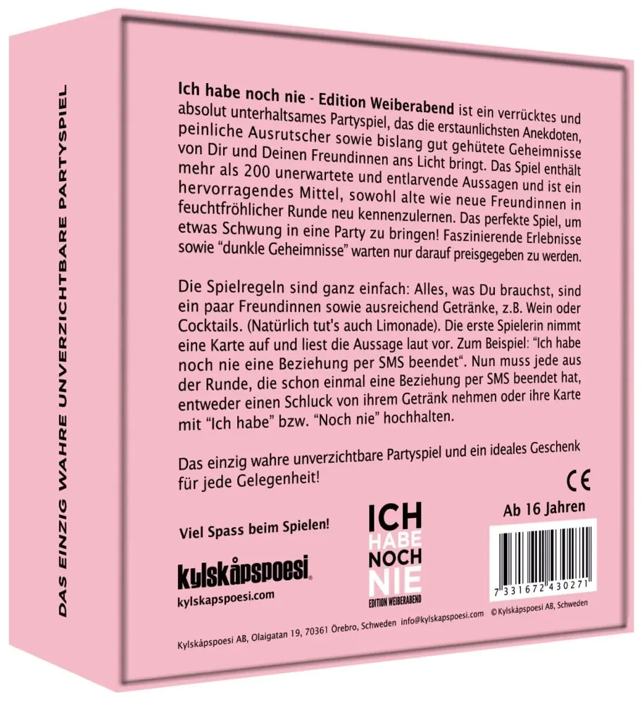 Ich Habe Noch Nie – Weiberabend