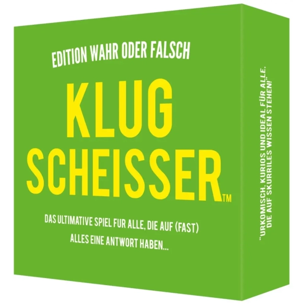 Klugscheisser – Wahr oder Falsch Edition