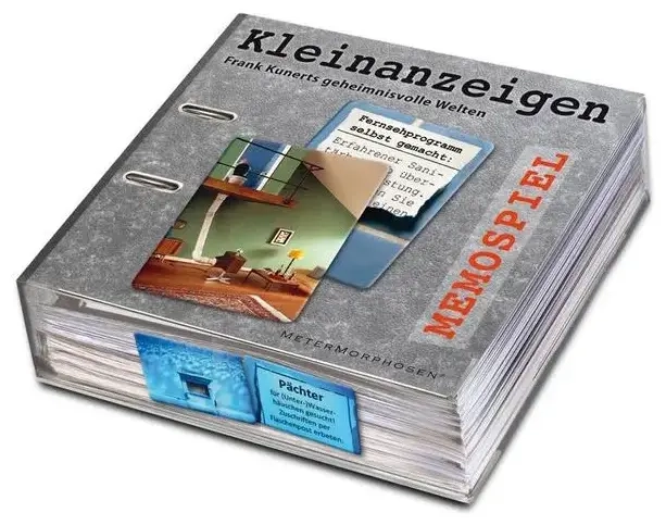 Kleinanzeigen – Frank Kunerts geheimnisvolle Welten als Memospiel