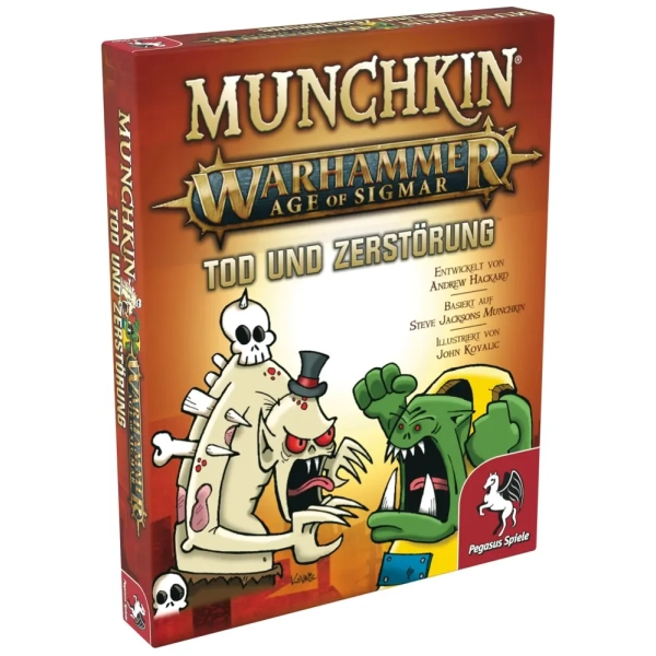 Munchkin Warhammer Age of Sigmar: Tod und Zerstörung [Erweiterung]