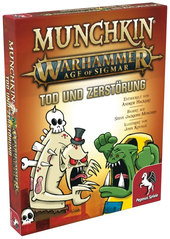 Munchkin Warhammer Age of Sigmar: Tod und Zerstörung [Erweiterung]