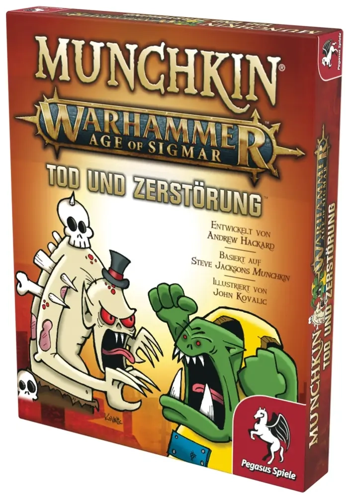 Munchkin Warhammer Age of Sigmar: Tod und Zerstörung [Erweiterung]