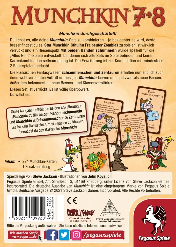 Munchkin 7+8 [Erweiterung]