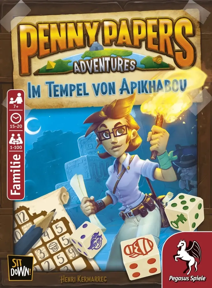 Penny Papers Adventures: Im Tempel von Apikhabou