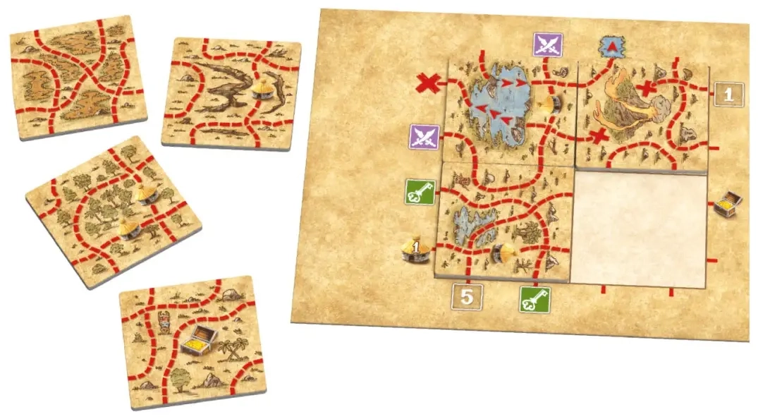 Brains - Schatzkarte