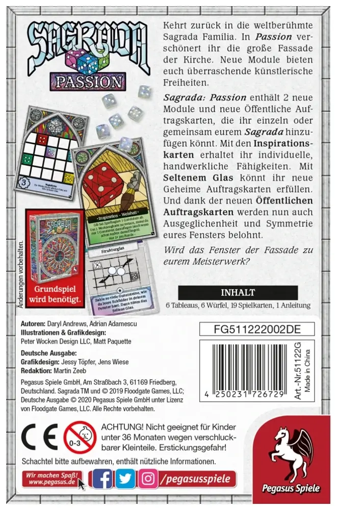 Sagrada Erweiterung - Passion
