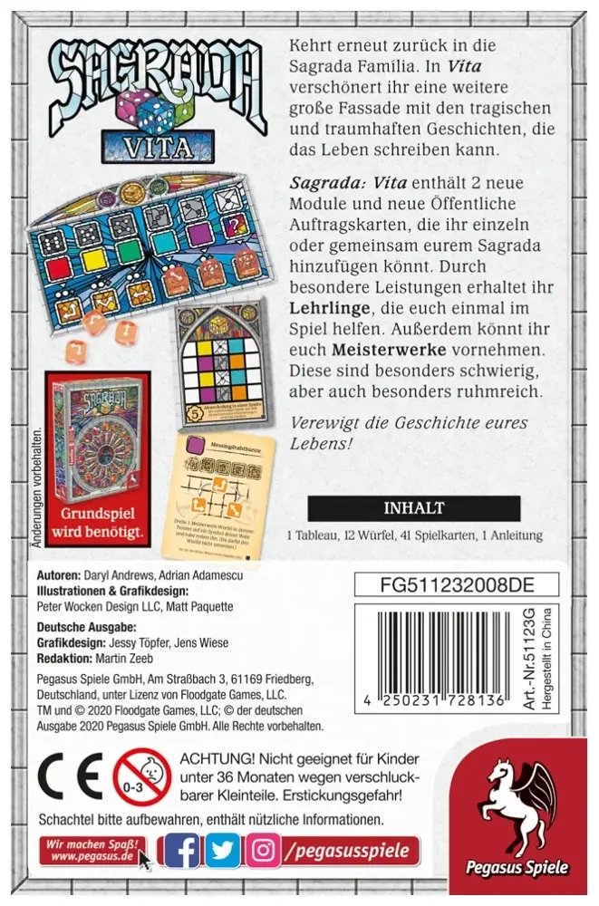 Sagrada Erweiterung - Vita