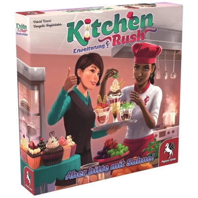 Kitchen Rush Erweiterung - Aber bitte mit Sahne