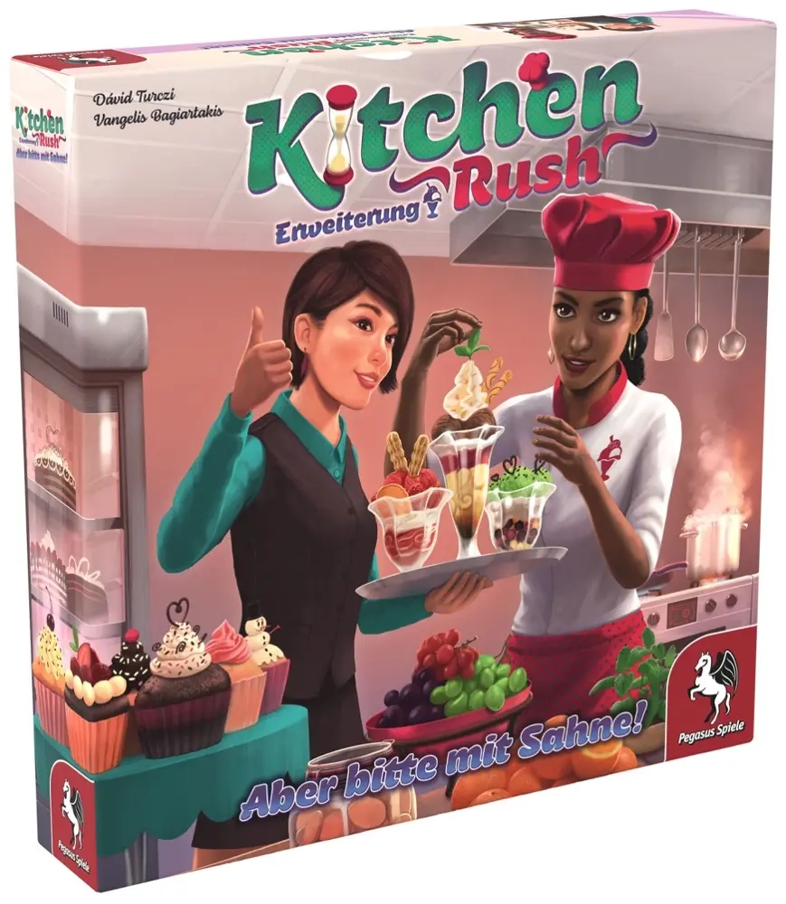 Kitchen Rush Erweiterung - Aber bitte mit Sahne