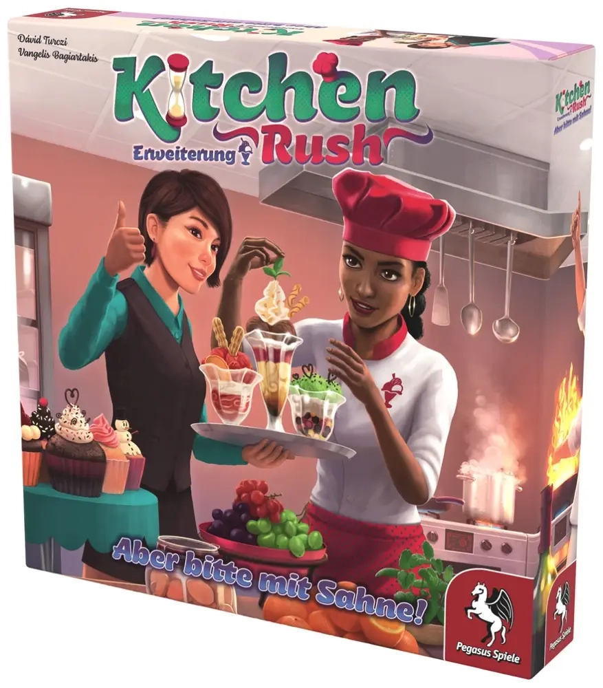 Kitchen Rush Erweiterung - Aber bitte mit Sahne
