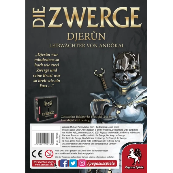 Die Zwerge - Charakterpack: Djerun Erweiterung