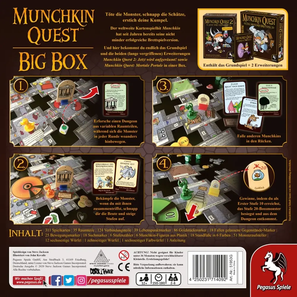 Munchkin Quest - Big Box