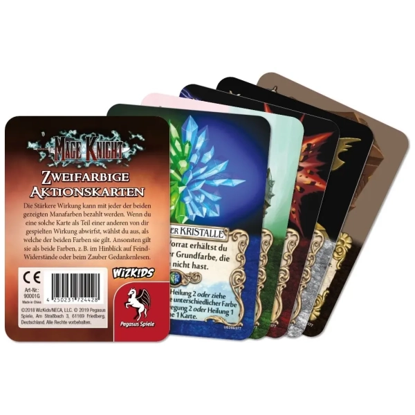 Zweifarbige Aktionskarten Upgrade (5+1 Karte)