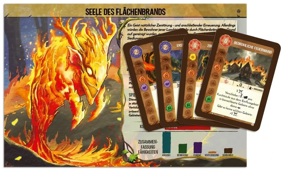 Spirit Island Promo-Erweiterung - Seele des Flächenbrands