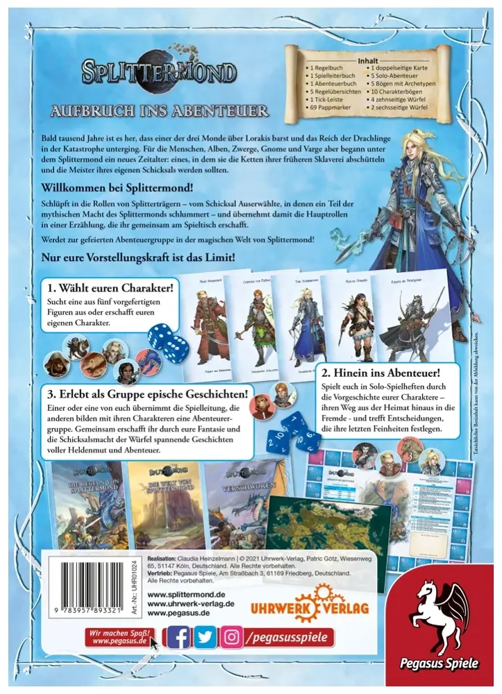 Splittermond: Aufbruch ins Abenteuer (Box)