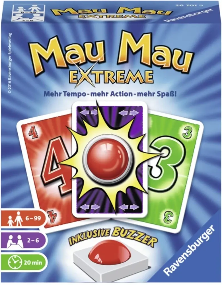 Mau Mau Extreme – Mehr Tempo, mehr Action, mehr Spass!