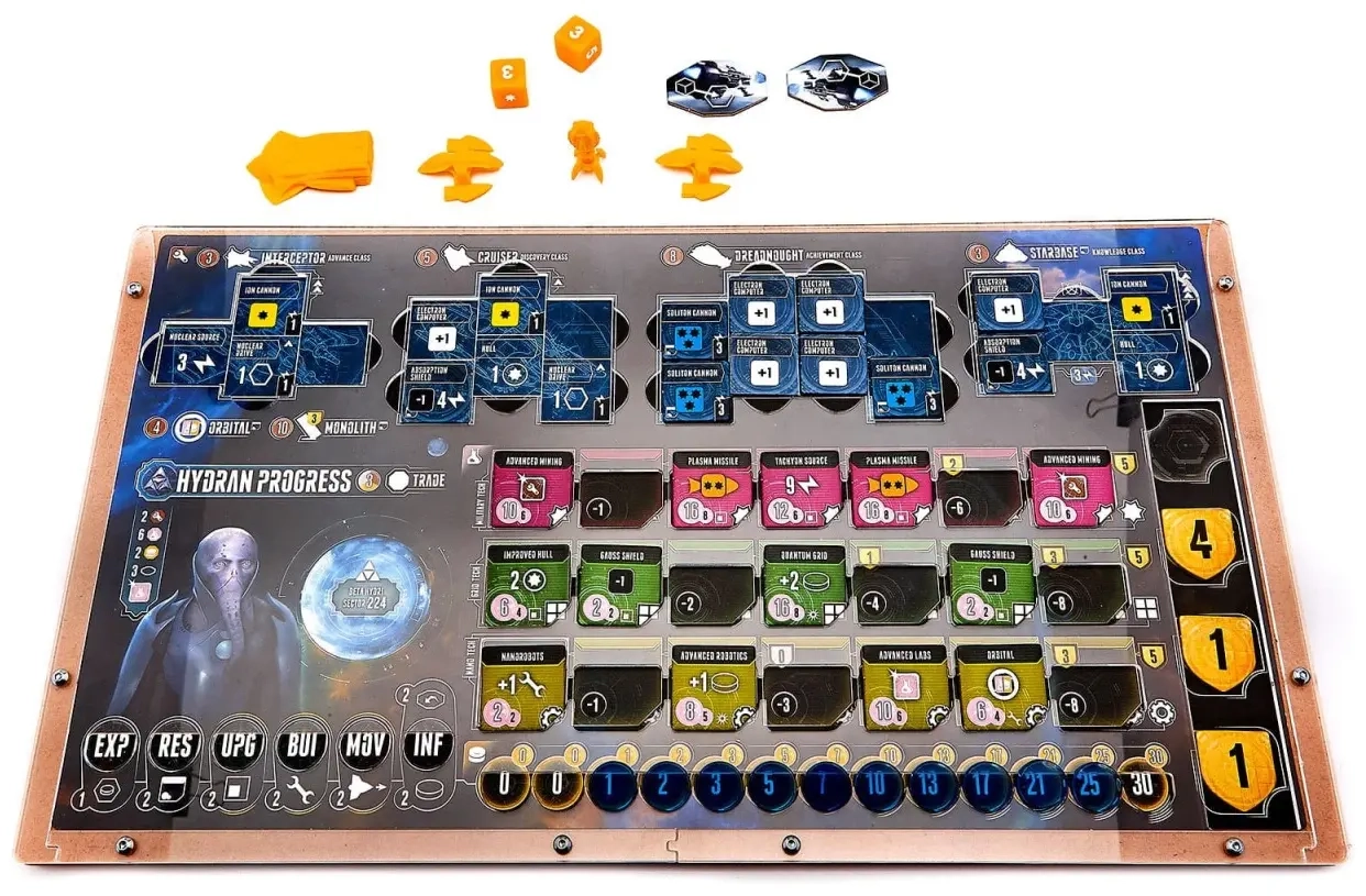 Board Game Organizer: Eclipse – Second Dawn for the Galaxy