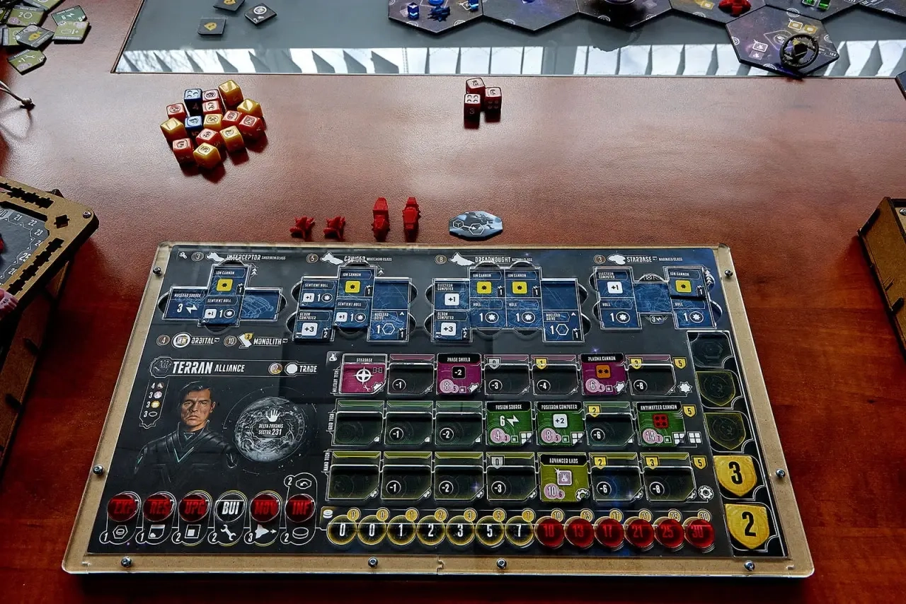 Board Game Organizer: Eclipse – Second Dawn for the Galaxy