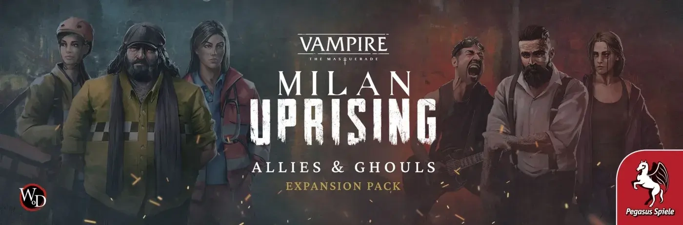 Teburu: Vampire Milan Uprising - Allies & Ghouls Erweiterung - DE