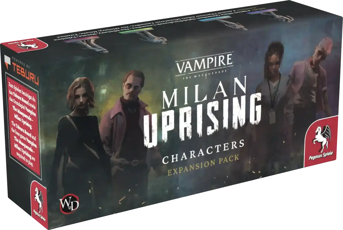 Teburu: Vampire Milan Uprising - Spielbare Charactere Erweiterung - DE