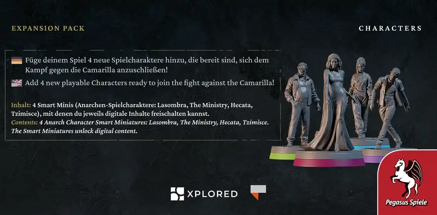 Teburu: Vampire Milan Uprising - Spielbare Charactere Erweiterung - DE