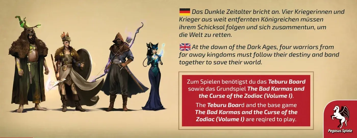 Teburu: The Bad Karma: The Dark Age Heroes Erweiterung - DE
