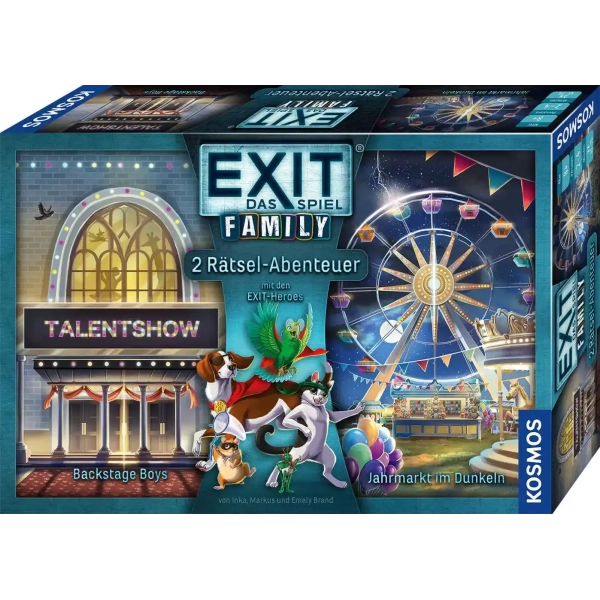 EXIT: Das Spiel | Backstage Boys / Jahrmarkt (Family-Doppelbox)