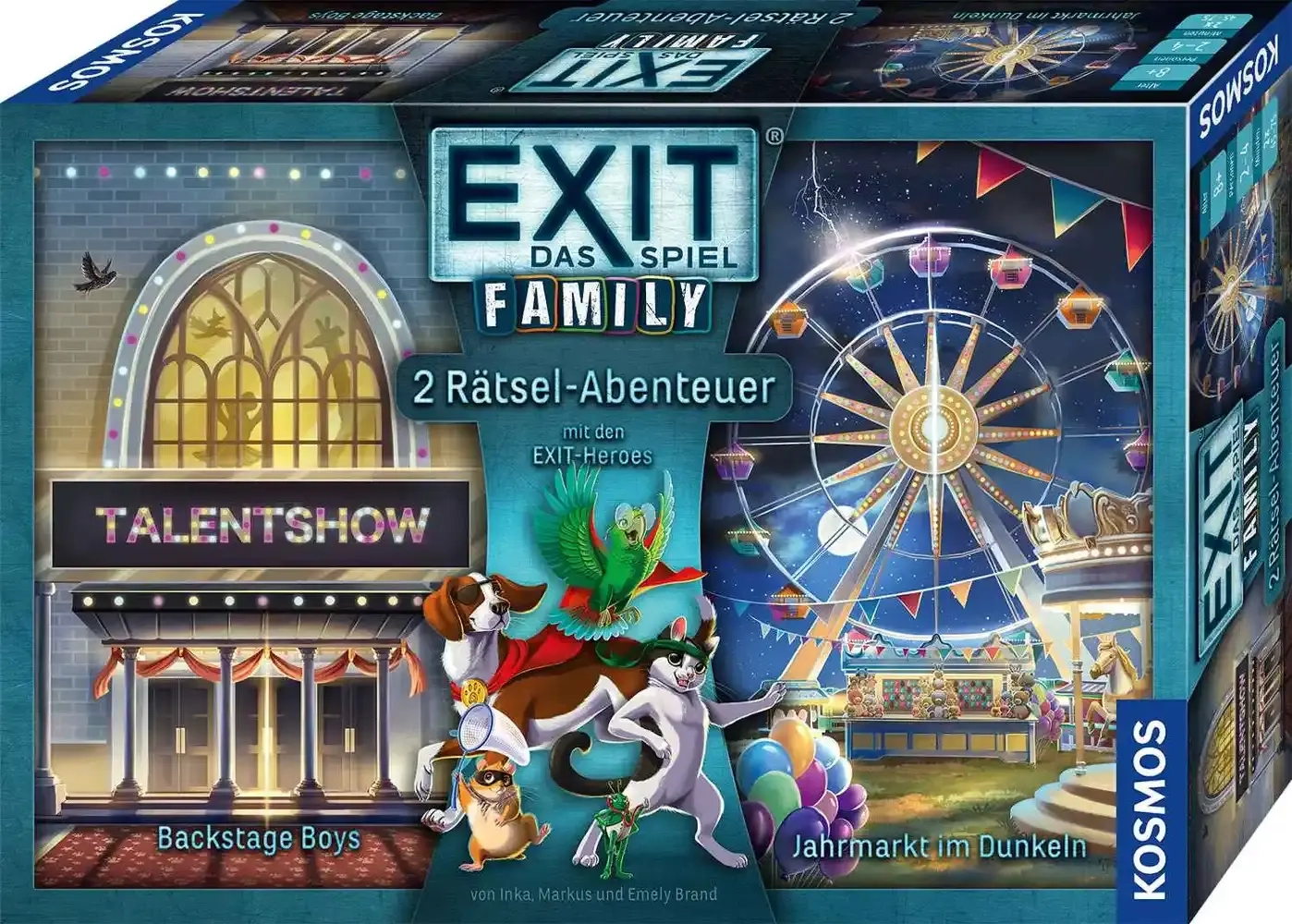 EXIT: Das Spiel | Backstage Boys / Jahrmarkt (Family-Doppelbox)