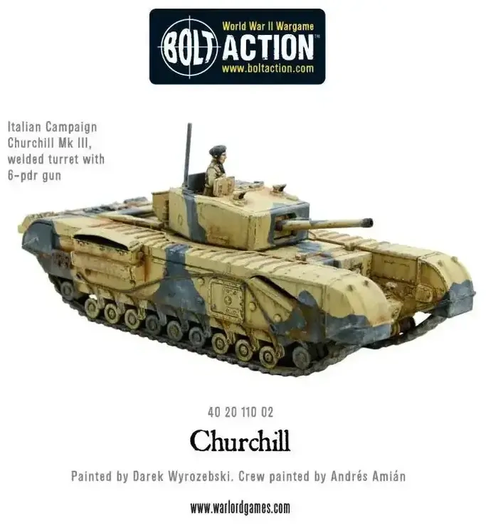 Bolt Action 2 Churchill Infantry Tank - EN
