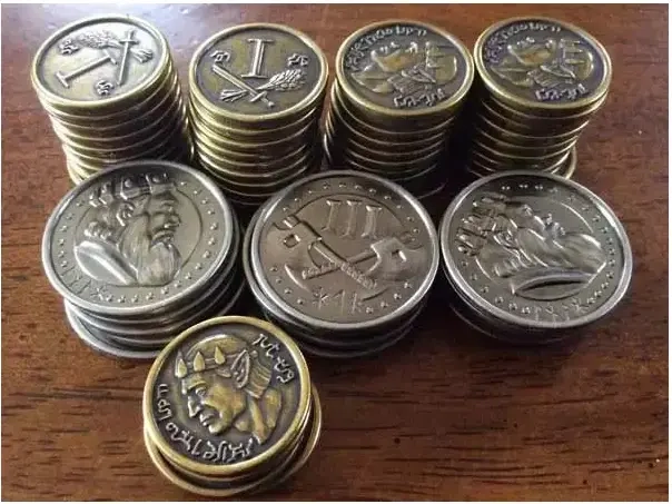 Roll Player Metal Coins
