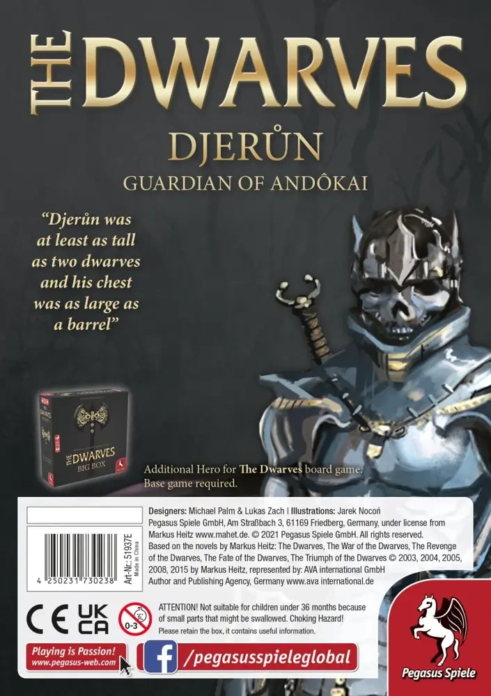 The Dwarves Characterpack Djerun - EN