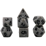Würfelset Mehrfarbig: Granite Grey (7)