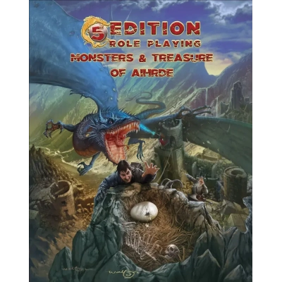 5th Edition Role Playing - Monsters & Treasure of Aihrde - EN