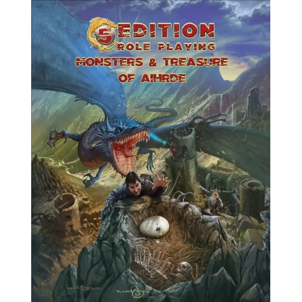 5th Edition Role Playing - Monsters & Treasure of Aihrde - EN 5th Edition Role Playing - Monsters & Treasure of Aihrde - EN
