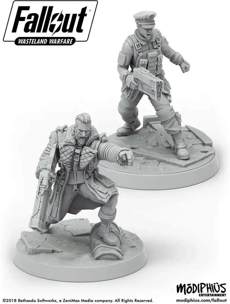 Fallout: Wasteland Warfare - Brotherhood of Steel: Elder Maxon & Capt Kells - EN